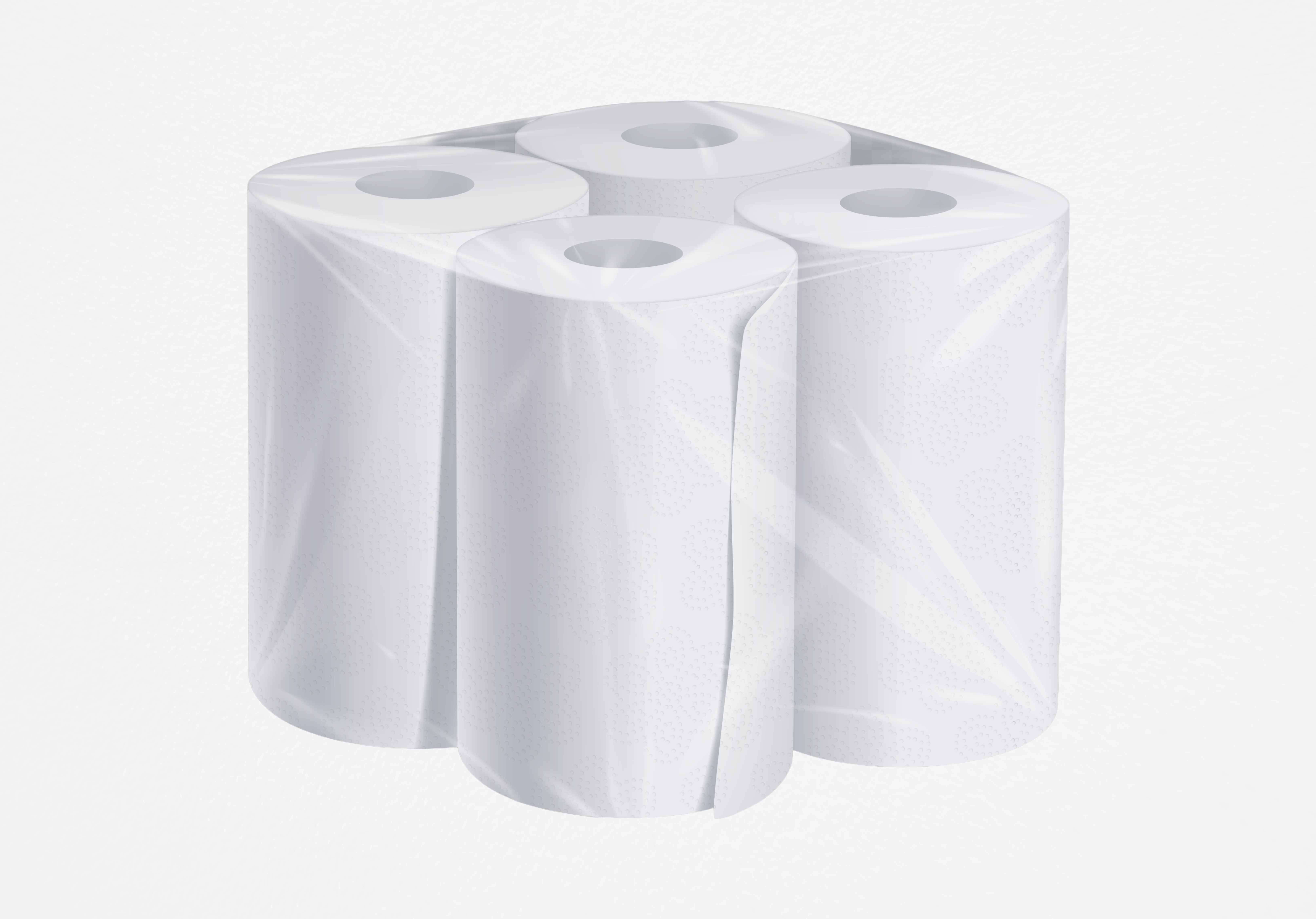Toilet paper packaging manufactured in Kampala, Uganda
