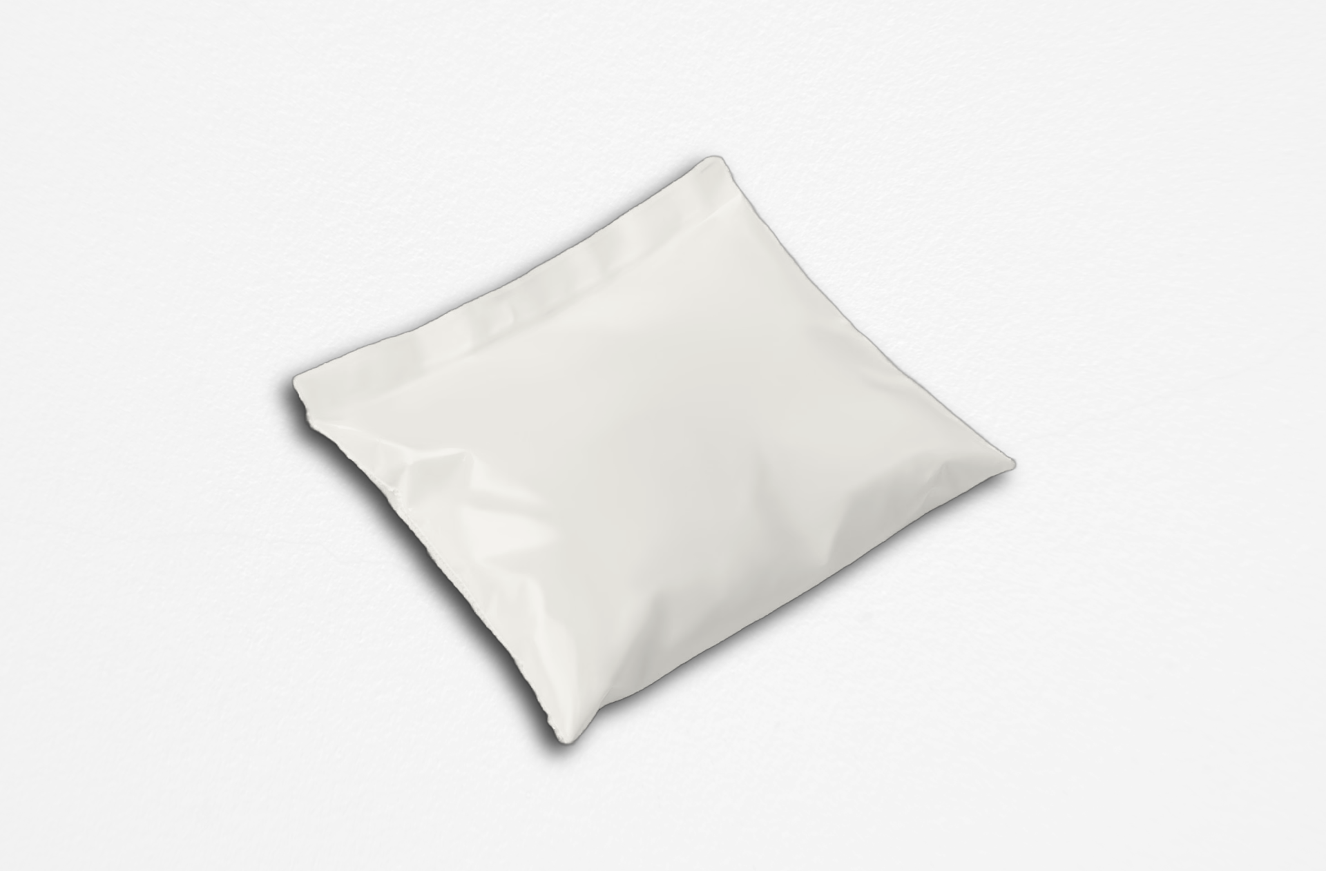 Yoghurt pouches with black and white film manufactured in Uganda